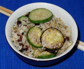 Zucchini Biriyani